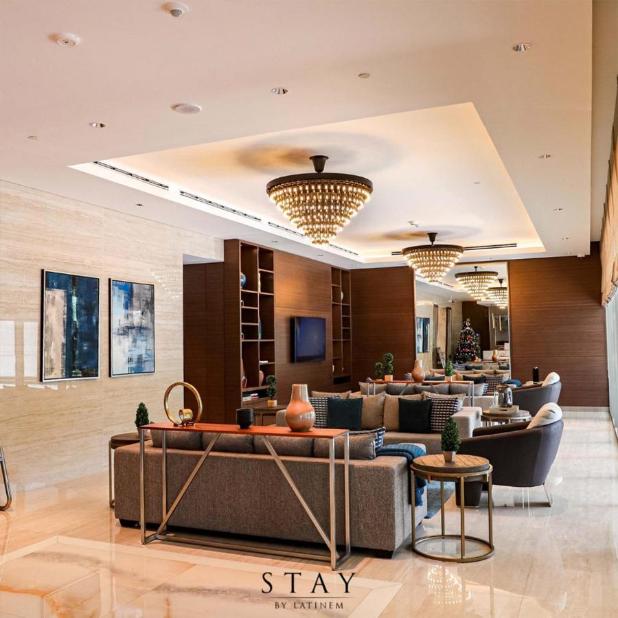 Stay By Latinem Luxury Studio Holiday Home G6-6103 Near Burj Khalifa Dubaj Kültér fotó